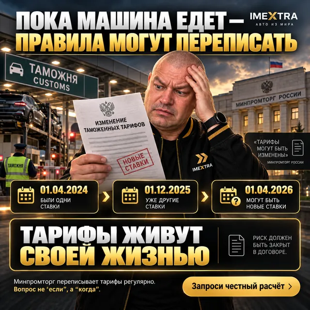 Постер: «Пока машина едет — правила могут переписать»: тарифы живут своей жизнью