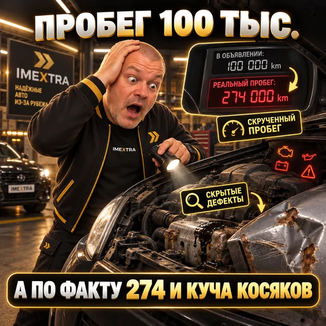 Постер: «Пробег 100 тыс.» — а по факту 274 и куча косяков