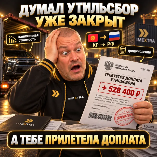 Постер: «Думал, утильсбор уже закрыт» — а тебе прилетела доплата